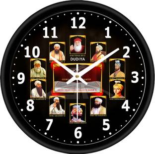 dudiya creation Analog 25 cm X 25 cm Wall Clock