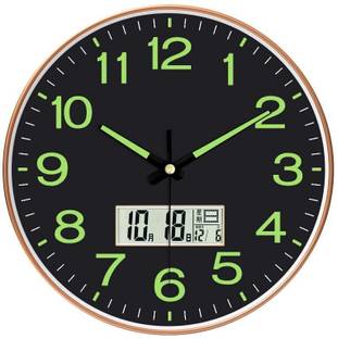 MT BROTHERS Digital 23 cm X 28 cm Wall Clock