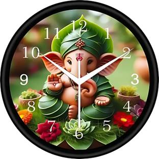 MAHI TRADERS Analog 25 cm X 25 cm Wall Clock