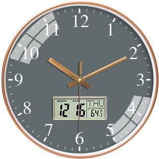 AshandRoh Analog-Digital 32 cm X 32 cm Wall Clock