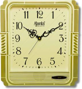 AJANTA Analog 35.5 cm X 31.8 cm Wall Clock