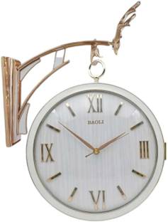 HOUSE OF COMMON Analog 26 cm X 28 cm Wall Clock