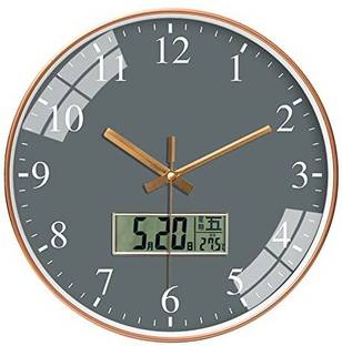 MT BROTHERS Digital 23 cm X 28 cm Wall Clock