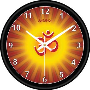 HARSONA Analog 25 cm X 25 cm Wall Clock