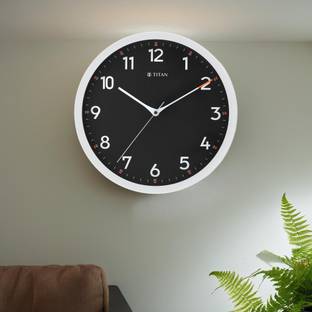 Titan Analog 30 cm X 30 cm Wall Clock