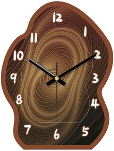 AshandRoh Analog 30 cm X 23 cm Wall Clock