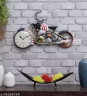 Mahalaxmi Art And Craft Analog 50 cm X 80 cm Wall Clock