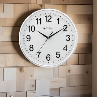 Titan Analog 30 cm X 30 cm Wall Clock