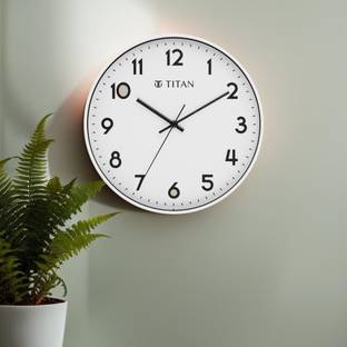 Titan Analog 30 cm X 30 cm Wall Clock