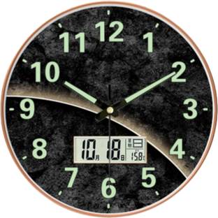 Star Work Analog-Digital 29.5 cm X 29.5 cm Wall Clock