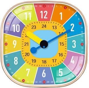 GINOYABROTHERS Analog 24 cm X 24 cm Wall Clock