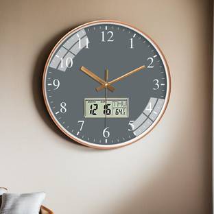 GRACIOUS MART Analog-Digital 29.5 cm X 29.5 cm Wall Clock
