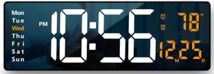 SZELAM Digital 12 cm X 38 cm Wall Clock