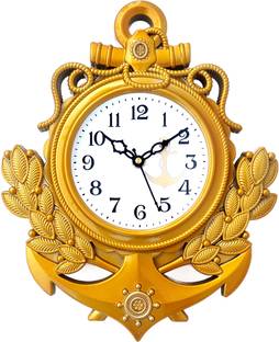 GrabKart Analog 26 cm X 26 cm Wall Clock