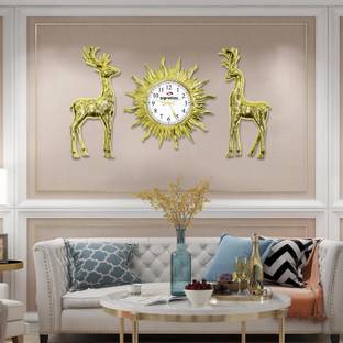 SIGNATIZE Analog 34 cm X 34 cm Wall Clock