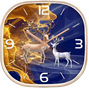 WHISKET Analog 30 cm X 30 cm Wall Clock