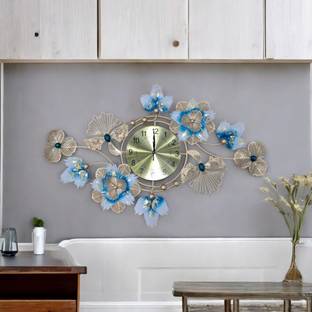 CRUST OVERSEAS Analog 60 cm X 100 cm Wall Clock