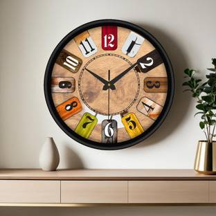 AVAIL Analog 26 cm X 26 cm Wall Clock