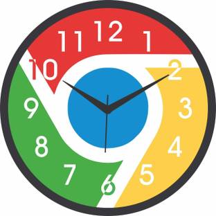 Sirohiya Analog 28 cm X 28 cm Wall Clock