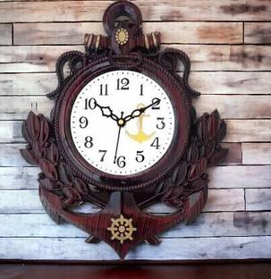 Moonatic Analog 31 cm X 26 cm Wall Clock
