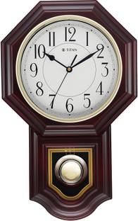 Titan Analog 47.4 cm X 29.8 cm Wall Clock