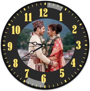 NET DATA EXPRESS Analog 30 cm X 30 cm Wall Clock