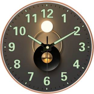 MT BROTHERS Analog 23 cm X 28 cm Wall Clock