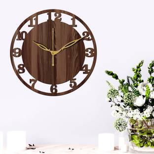 Yamizen Analog 25 cm X 25 cm Wall Clock