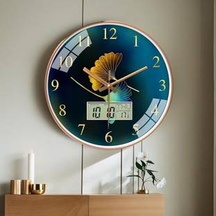 GRACIOUS MART Analog-Digital 29.5 cm X 29.5 cm Wall Clock