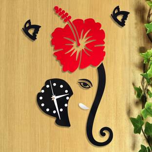Shree Vinayak Analog 26 cm X 36 cm Wall Clock