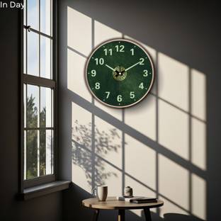 Star Work Analog 28.5 cm X 28.5 cm Wall Clock