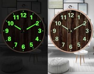 SHOPIVAAN Analog-Digital 29.5 cm X 29.5 cm Wall Clock