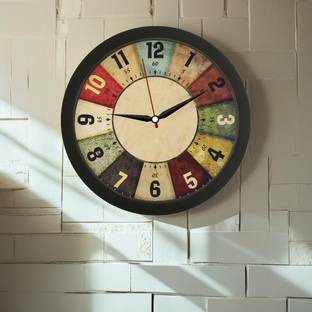 Tanmay Enterprises Analog 25 cm X 25 cm Wall Clock