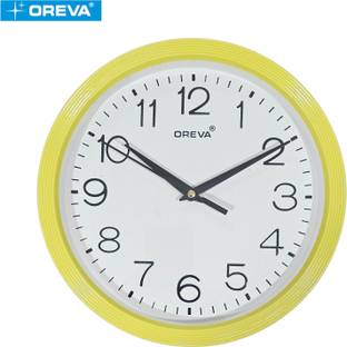 OREVA Analog 25 cm X 25 cm Wall Clock