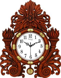 Sapphire Quartz Analog 40 cm X 50 cm Wall Clock