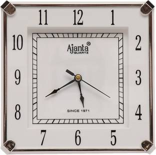 AJANTA Analog 19 cm X 19 cm Wall Clock