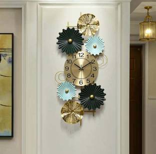 Amhomedecor Analog 97 cm X 47 cm Wall Clock