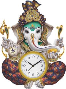 shashank Analog 40 cm X 30 cm Wall Clock