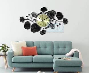 F K Metals Analog 52 cm X 82 cm Wall Clock