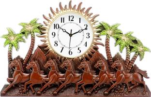 HorseHead Analog 33 cm X 53 cm Wall Clock