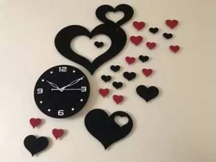 Ormove Analog 65 cm X 35 cm Wall Clock