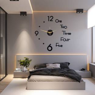 HomeDeal Analog 72 cm X 72 cm Wall Clock