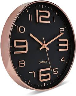 GINOYABROTHERS Analog 30 cm X 30 cm Wall Clock