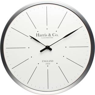 Harris & Co. Clockmasters Analog 13 inch X 13 inch Wall Clock