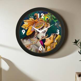 gs creation tan Analog 30 cm X 30 cm Wall Clock