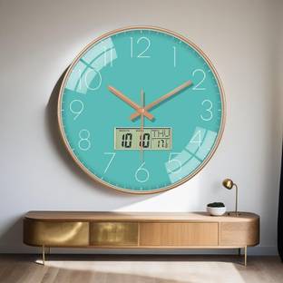 AshandRoh Analog-Digital 32 cm X 32 cm Wall Clock