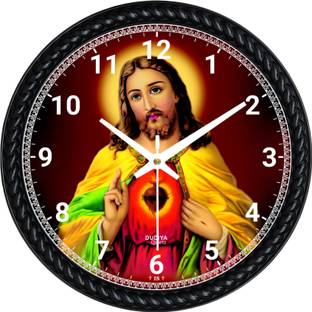 dudiya crafts Analog 25 cm X 25 cm Wall Clock
