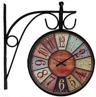 Nutts Analog 20 cm X 20 cm Wall Clock