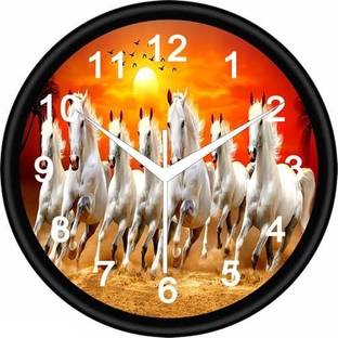 bur Analog 25.4 cm X 25.4 cm Wall Clock