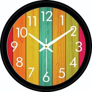 CrystalCraft Analog 26 cm X 26 cm Wall Clock